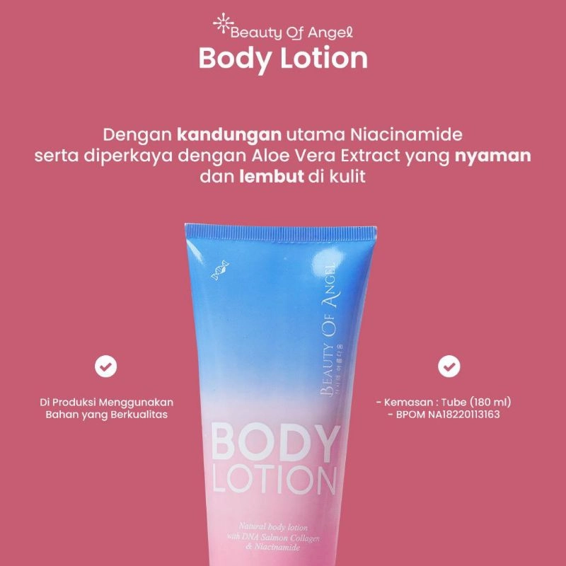 Product image BEAUTY OF ANGEL - [Bundling] Beauty Of Angel Body Lotion & Glow Soap 40gr all variant all variant